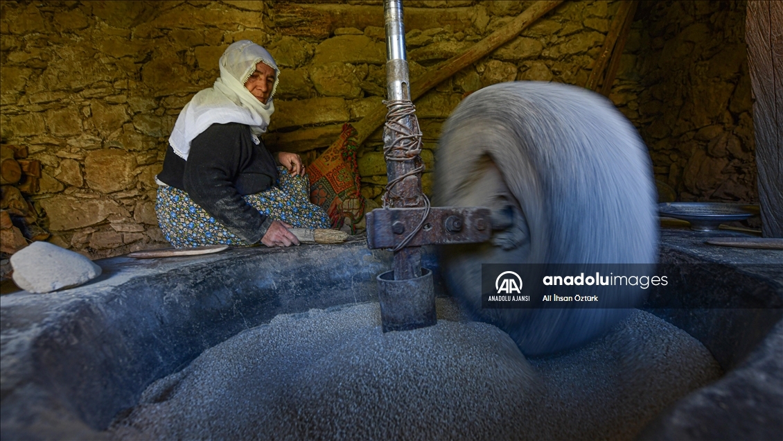150 yıllık değirmende pirinç üretimi