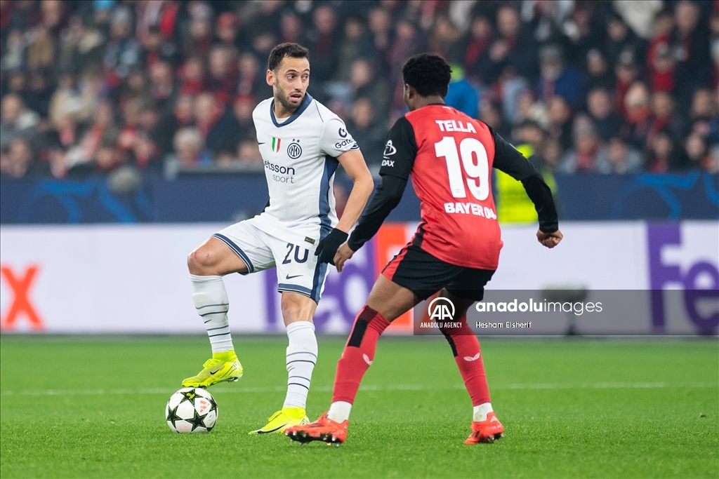 Bayer 04 Leverkusen v Inter Milan - UEFA Champions League