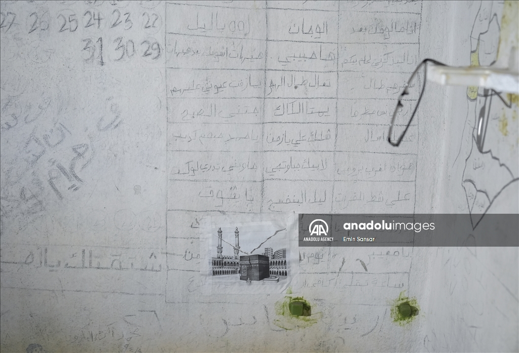 Mezzeh Military Prison after fall of Assad regime in Damascus - Anadolu ...