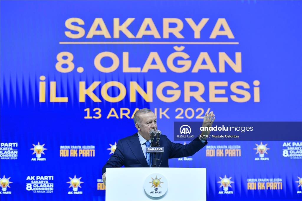 AK Parti Sakarya 8. Olağan İl Kongresi