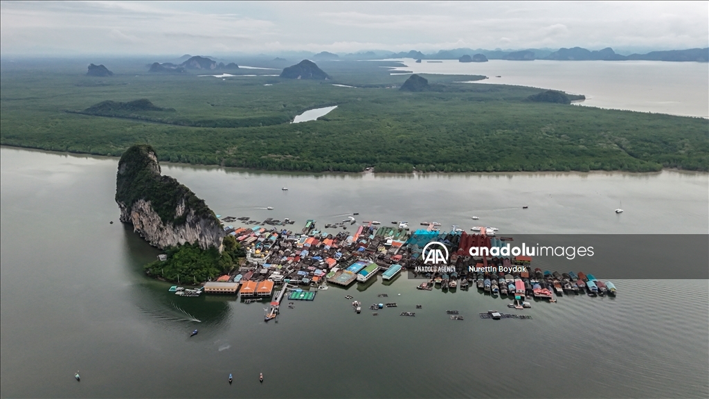 Tajland: Ko Panyi, ribarsko selo na vodi
