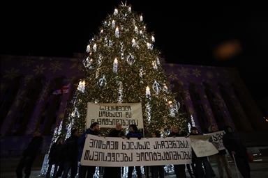  Georgia marks 19th day of pro-EU protests