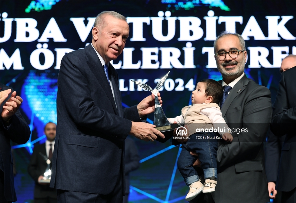 TÜBİTAK ve TÜBA Ödülleri Töreni