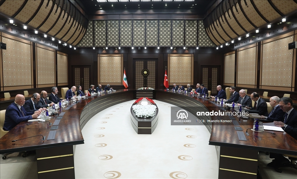 Cumhurbaşkanı Erdoğan - Lübnan Başbakanı Mikati