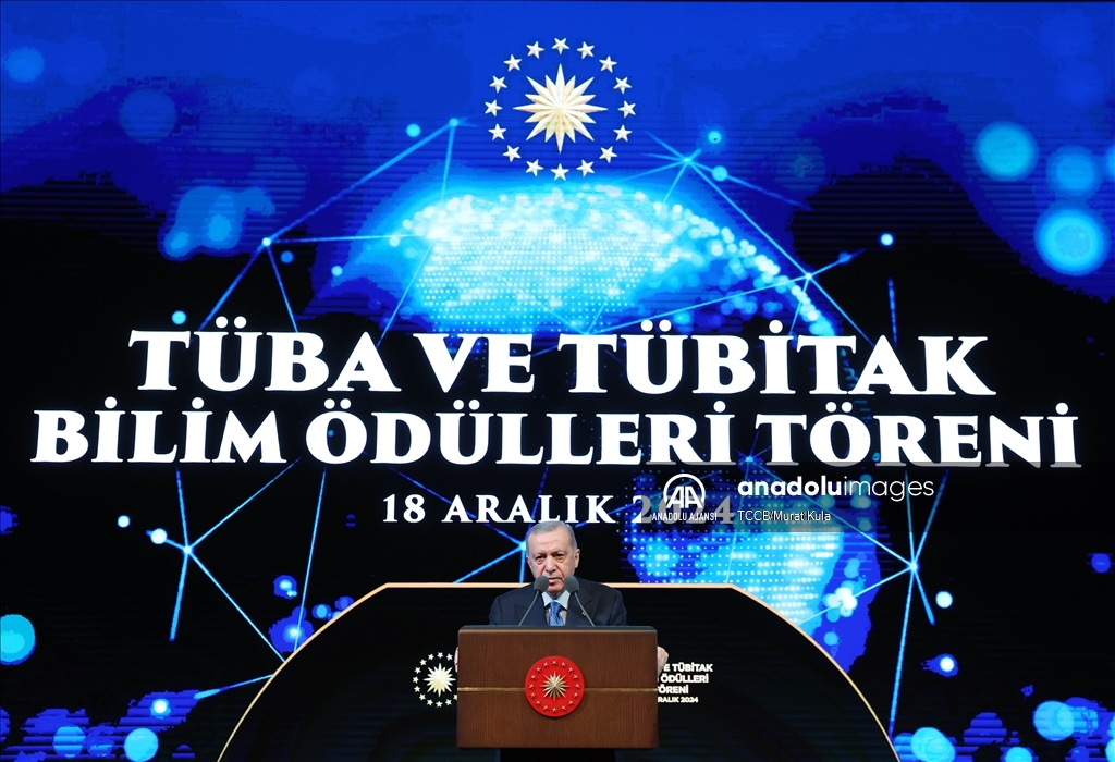 TÜBİTAK ve TÜBA Ödülleri Töreni