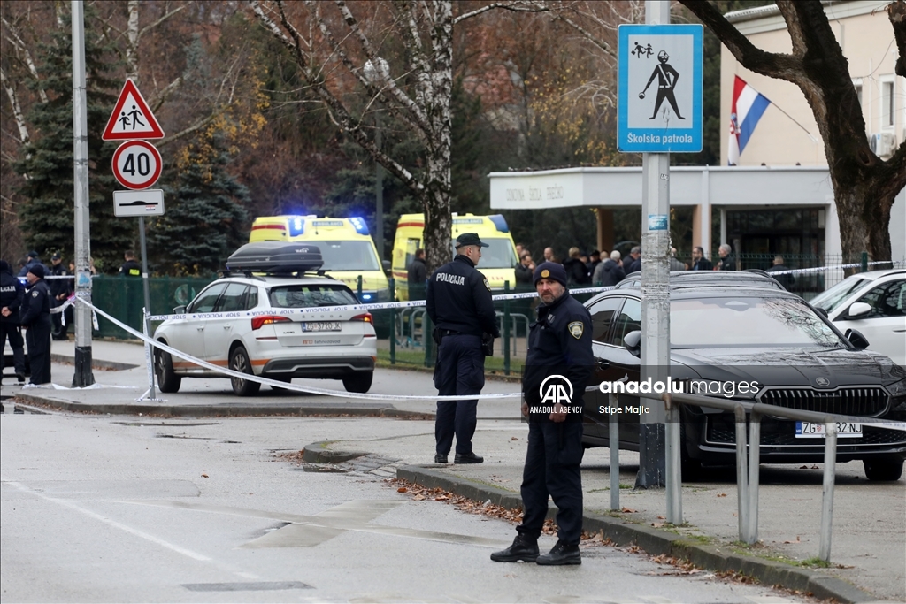 Нападение с ножом на школу в Хорватии