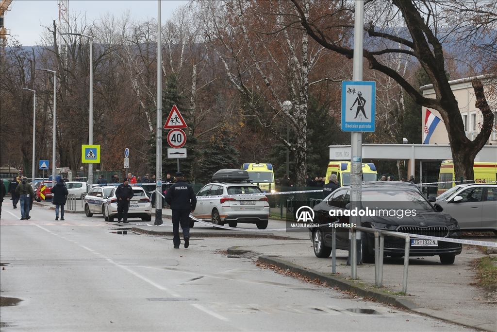 Нападение с ножом на школу в Хорватии