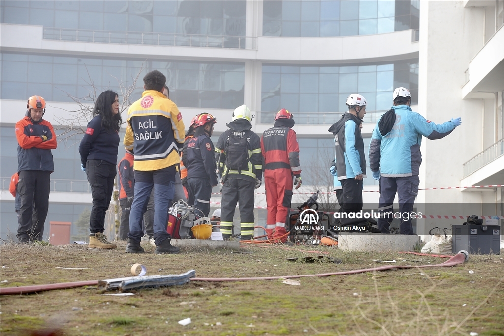 Muğla'da hastaneye çarpan helikopter düştü, 4 kişi yaşamını yitirdi