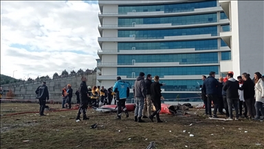 Muğla'da hastaneye çarpan helikopter düştü, 4 kişi yaşamını yitirdi