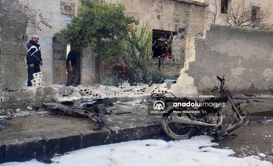 Terör örgütü PKK/YPG, Münbiç ilçesine saldırılar düzenliyor