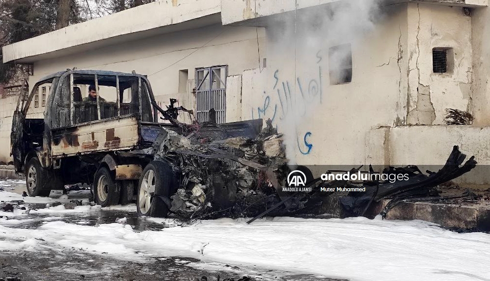 Terör örgütü PKK/YPG, Münbiç ilçesine saldırılar düzenliyor