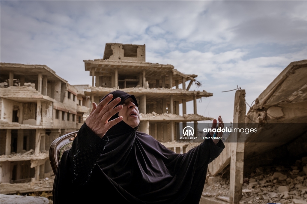 End of 61-year Baath Regime leaves Damascus in ruins