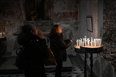 Christians attend the Christmas Eve Mass in Türkiye