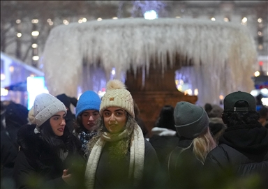 В Нью-Йорке установилась очень холодная погода