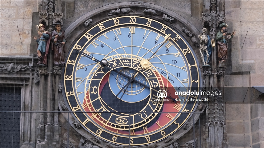 Prague's 6-century-old astronomical clock stands test of time  