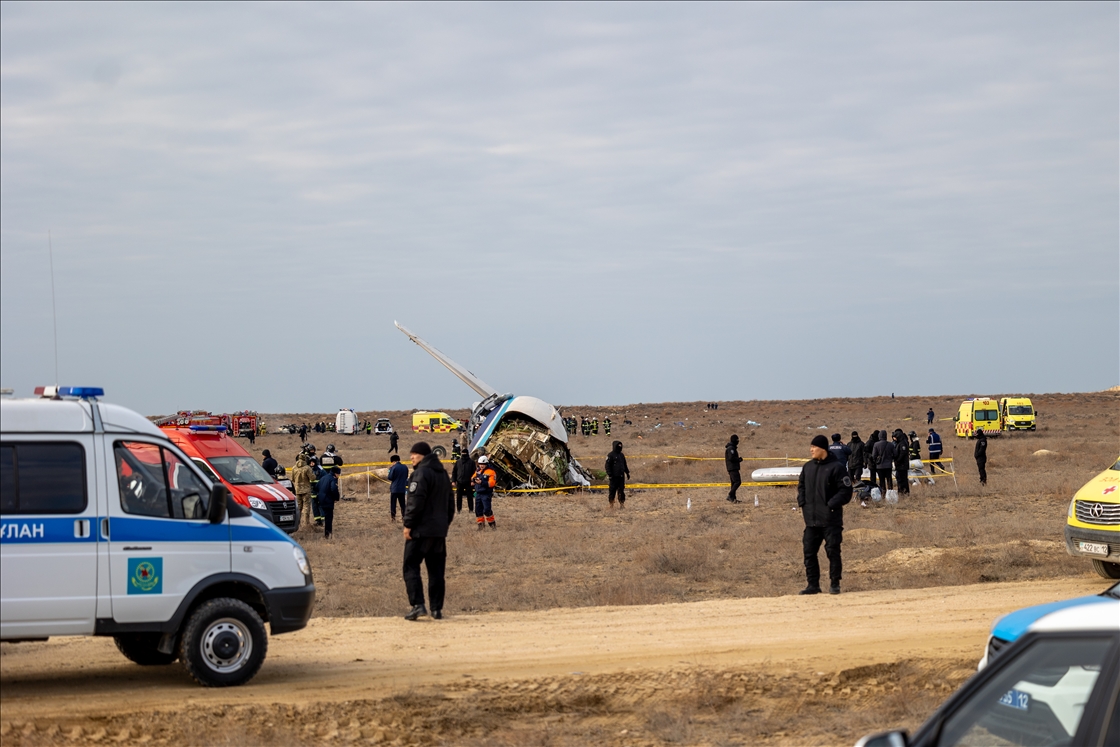 38 killed as Azerbaijani passenger plane crashes near Kazakh city of Aktau