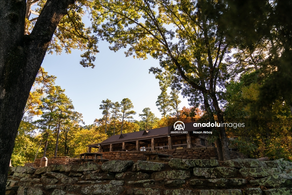 Arkansas’ın en yüksek noktası Magazine Mountain