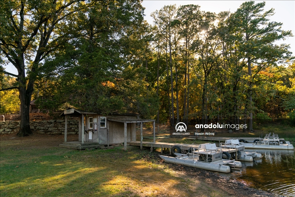 Arkansas’ın en yüksek noktası Magazine Mountain