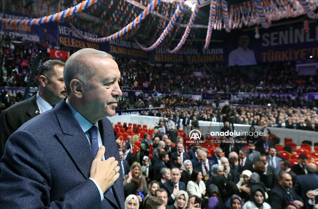AK Parti Bursa 8. Olağan İl Kongresi