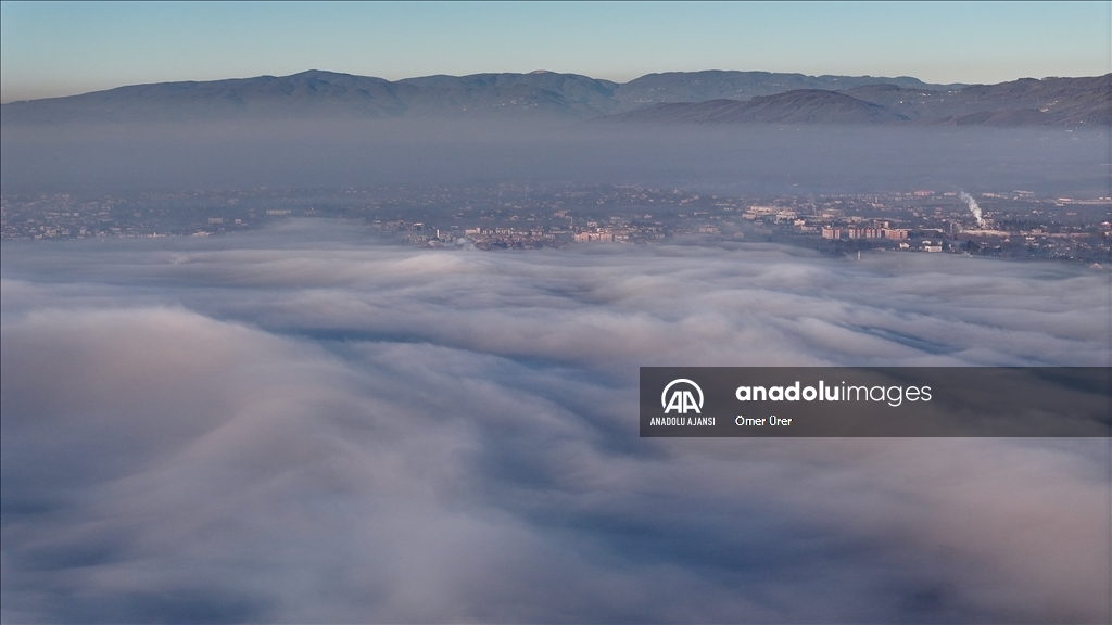 Düzce'de sis etkili oldu