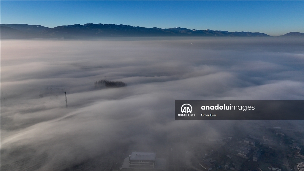 Düzce'de sis etkili oldu