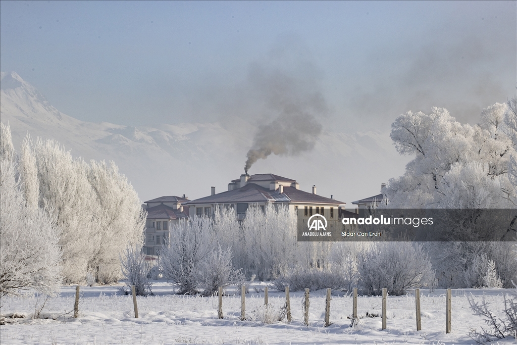 Tunceli'de soğuk hava etkili oluyor
