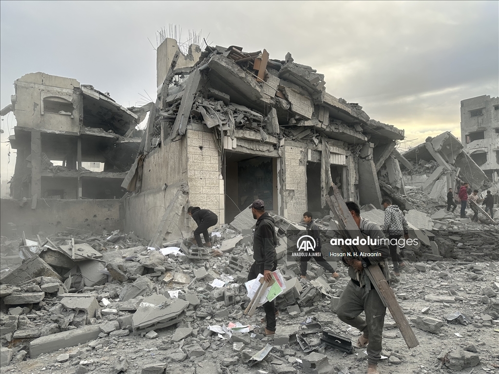 İsrail'in Gazze'ye yönelik saldırıları sürüyor