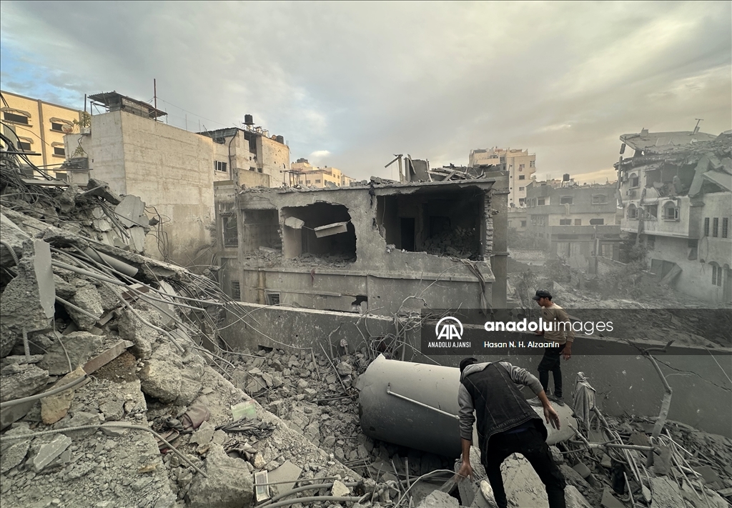 İsrail'in Gazze'ye yönelik saldırıları sürüyor