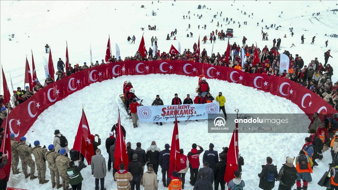 Antalya'da Sarıkamış şehitleri anısına yürüyüş düzenlendi