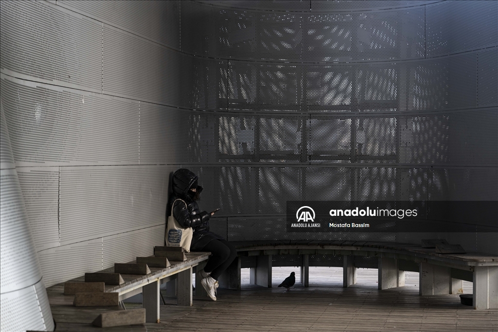 New York'ta soğuk hava etkisini gösteriyor