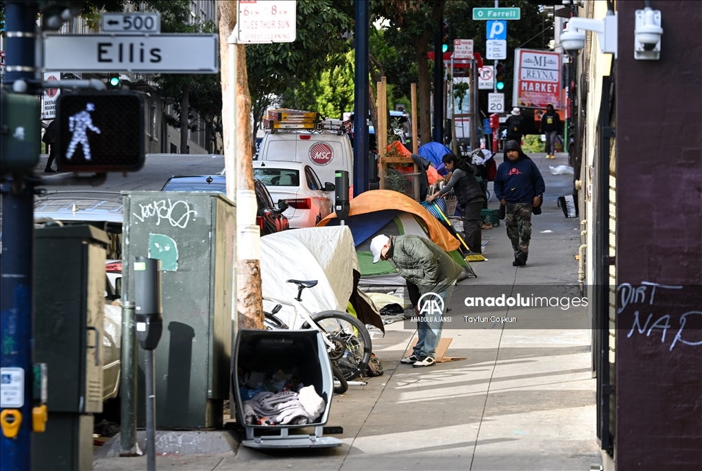 California'da artan konut maliyetleri nedeniyle evsizlik krizi devam ediyor