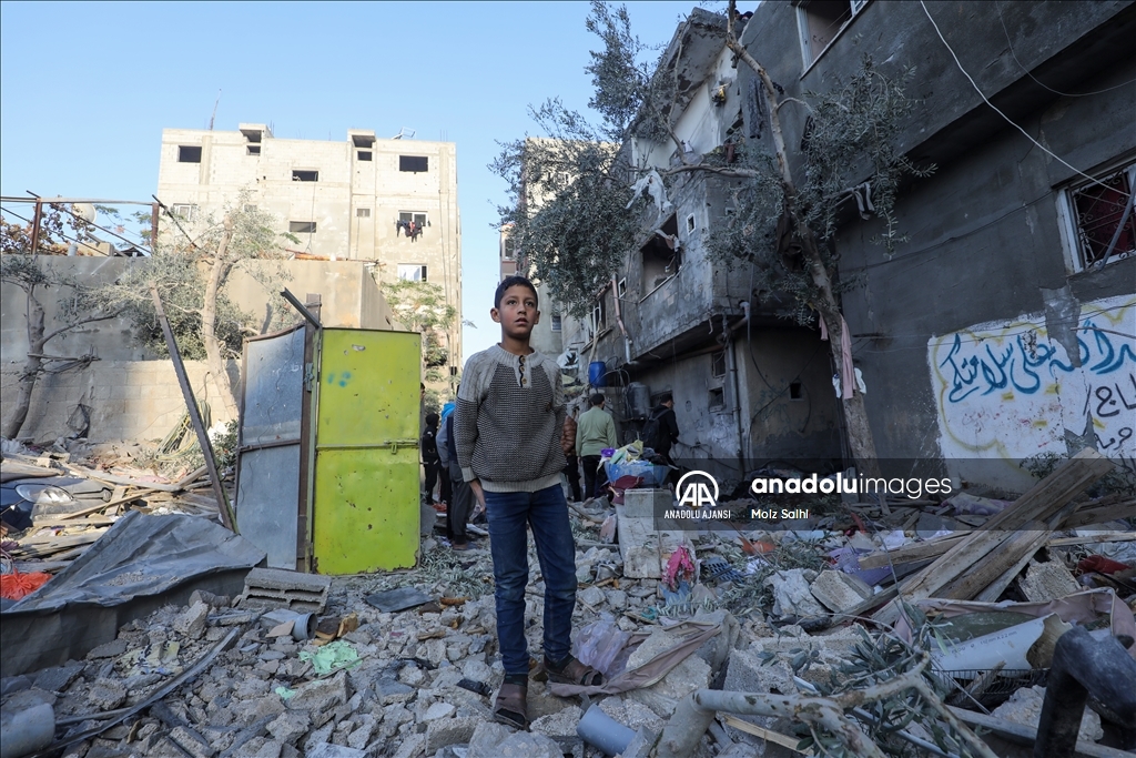 İsrail'in Gazze'ye yönelik saldırıları sürüyor