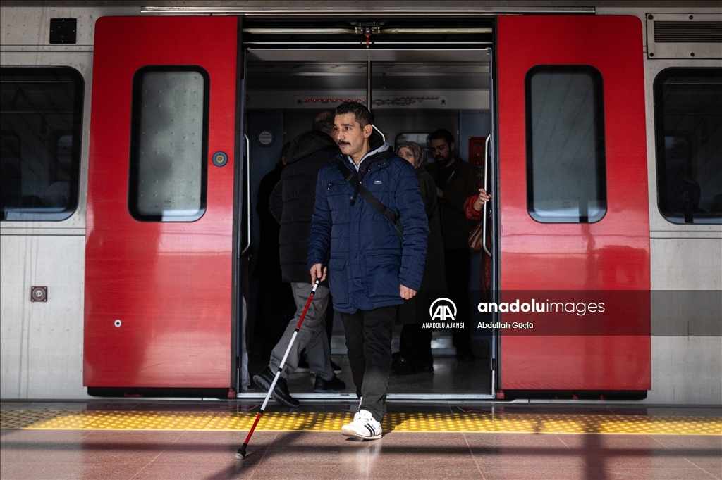 Görme engelli binicinin hedefi paralimpik oyunlara katılmak