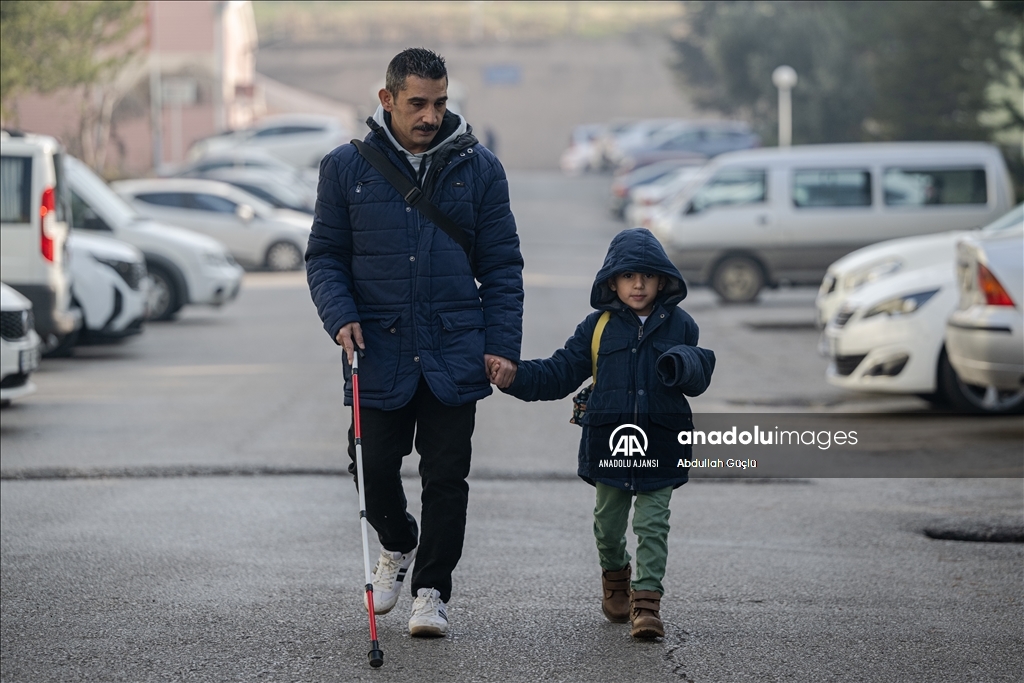 Görme engelli binicinin hedefi paralimpik oyunlara katılmak