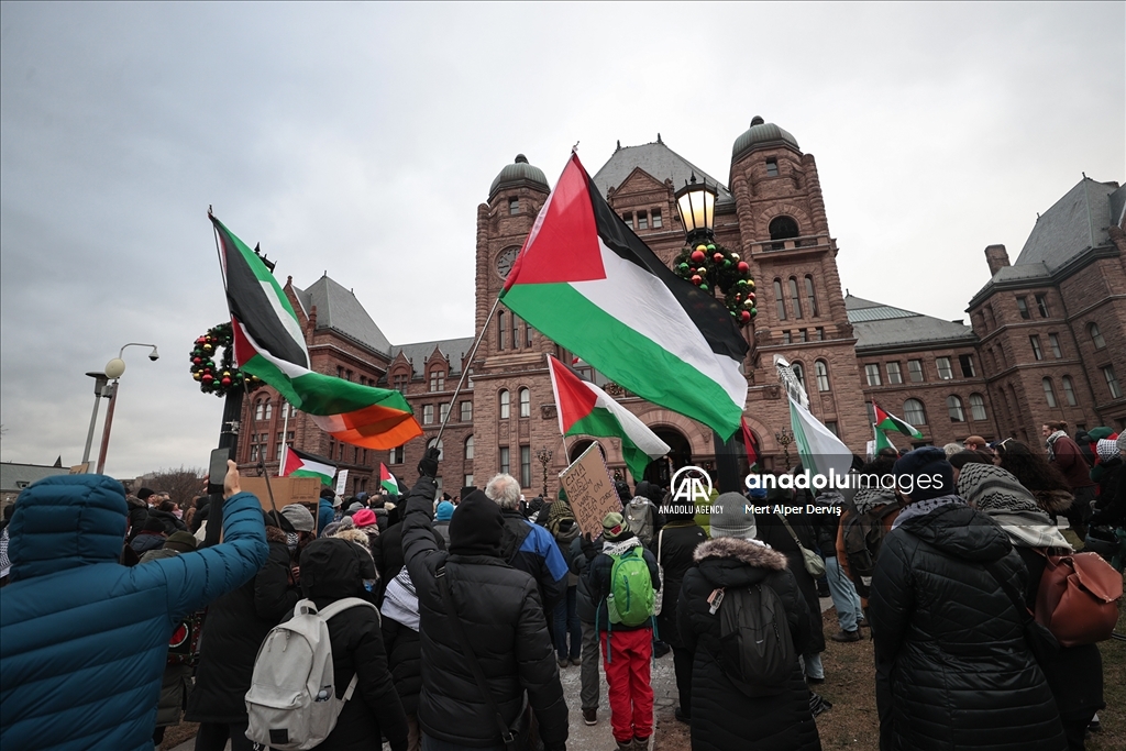 В Торонто прошел митинг с требованием освободить директора больницы «Камал Адуан» Абу Сафийе