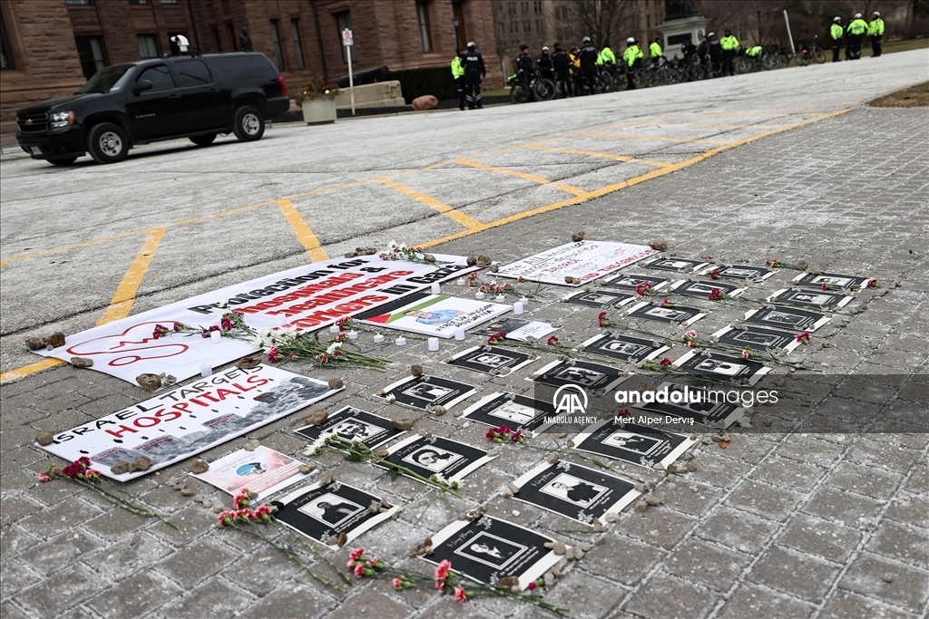 В Торонто прошел митинг с требованием освободить директора больницы «Камал Адуан» Абу Сафийе