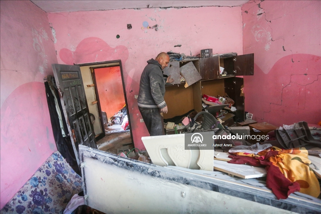 İsrail ordusu Bureyc Mülteci Kampı'na saldırı düzenledi