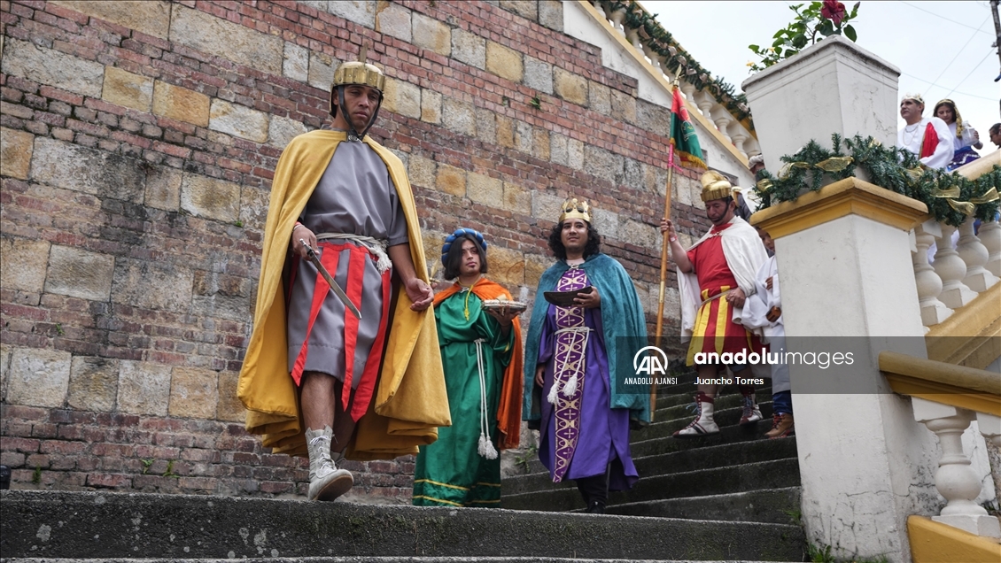Bogota'da 'Üç Kral Günü' etkinlikleri düzenlendi