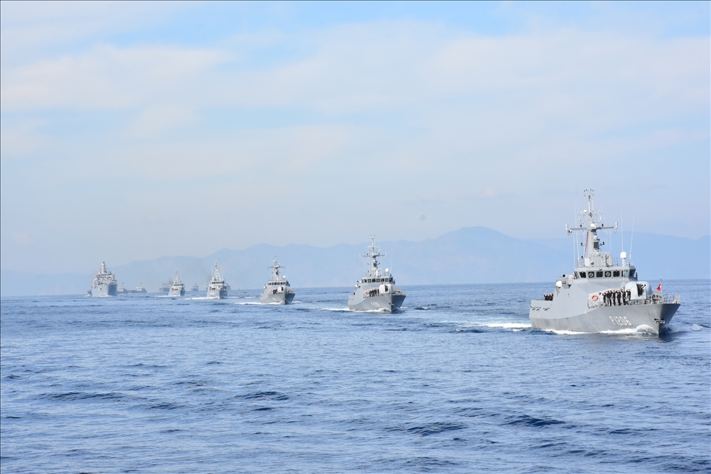 Mavi Vatan-2025 Tatbikatı'nın seçkin gözlemci günü geçit töreniyle sona erdi