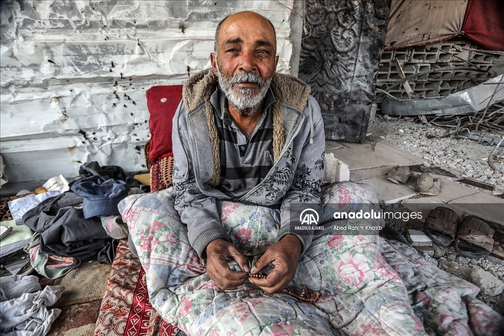 İsrail saldırıları altındaki Gazze'de, Filistinli Anbar'ın yaşam mücadelesi