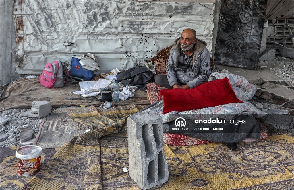 İsrail saldırıları altındaki Gazze'de, Filistinli Anbar'ın yaşam mücadelesi