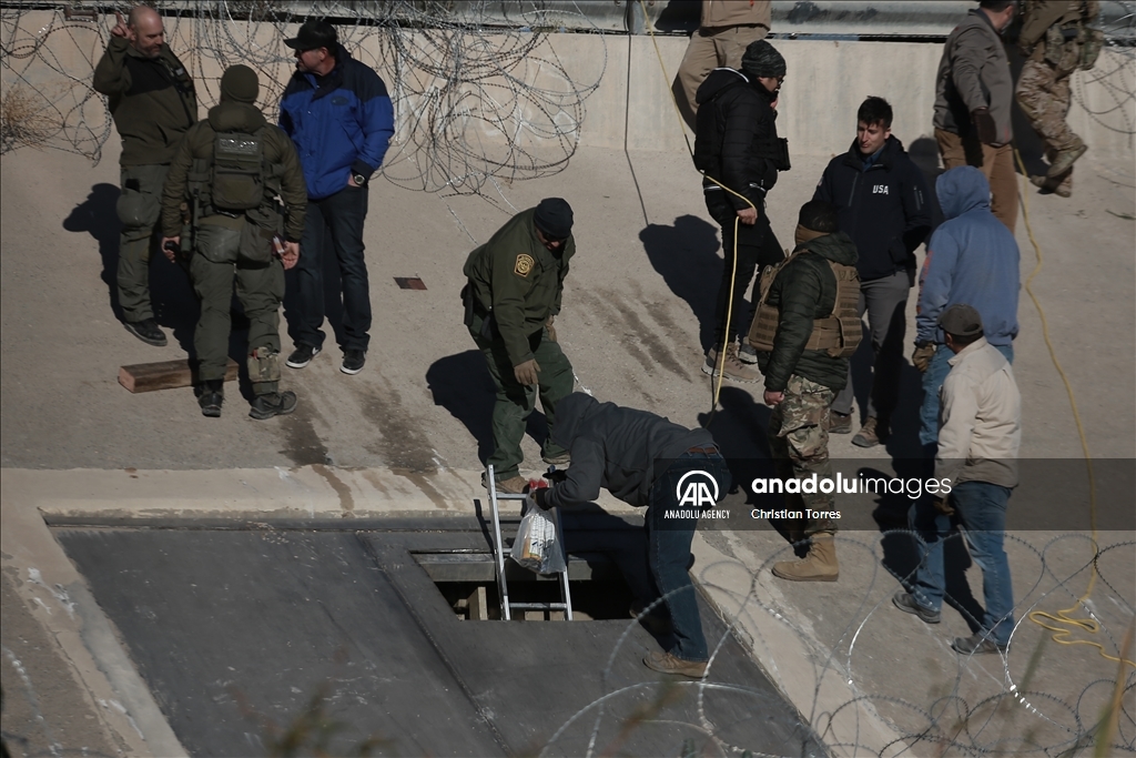 Мексика и США проводят совместную операцию по ликвидации незаконного подземного туннеля