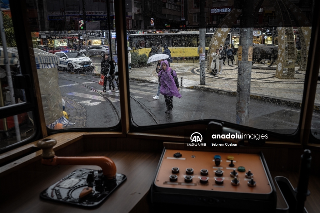 İstanbul'da yağışlı hava