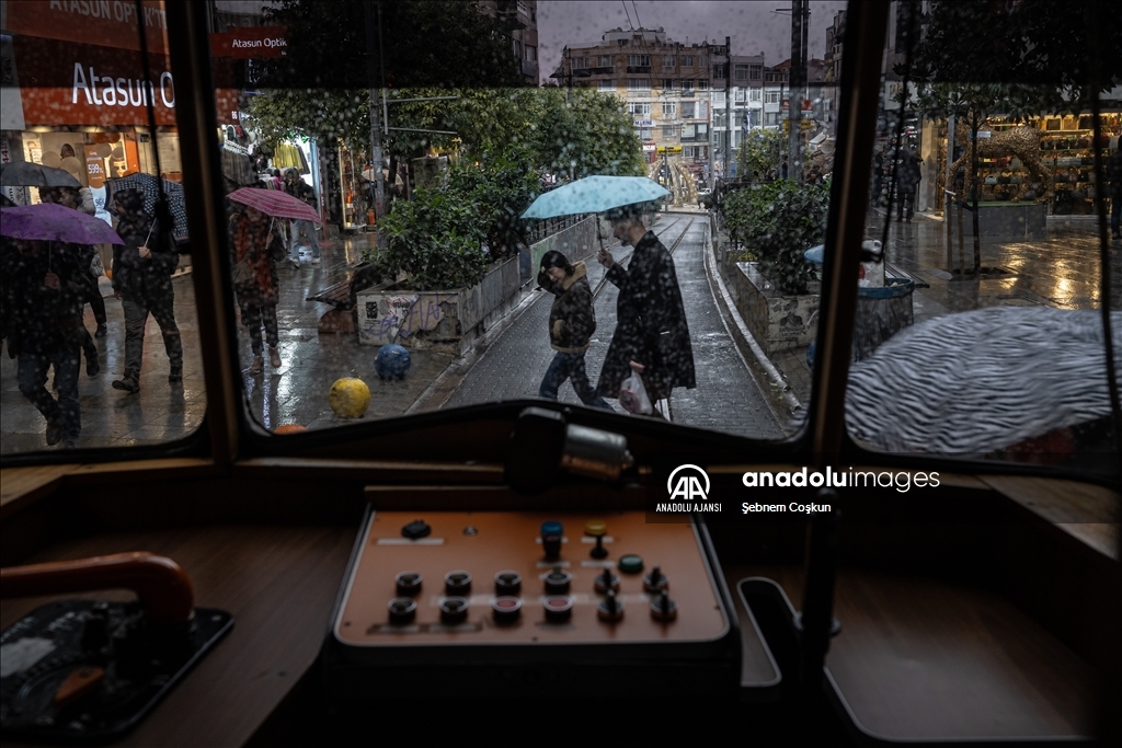 İstanbul'da yağışlı hava