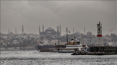 İstanbul'da yağışlı hava