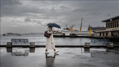 İstanbul'da yağışlı hava