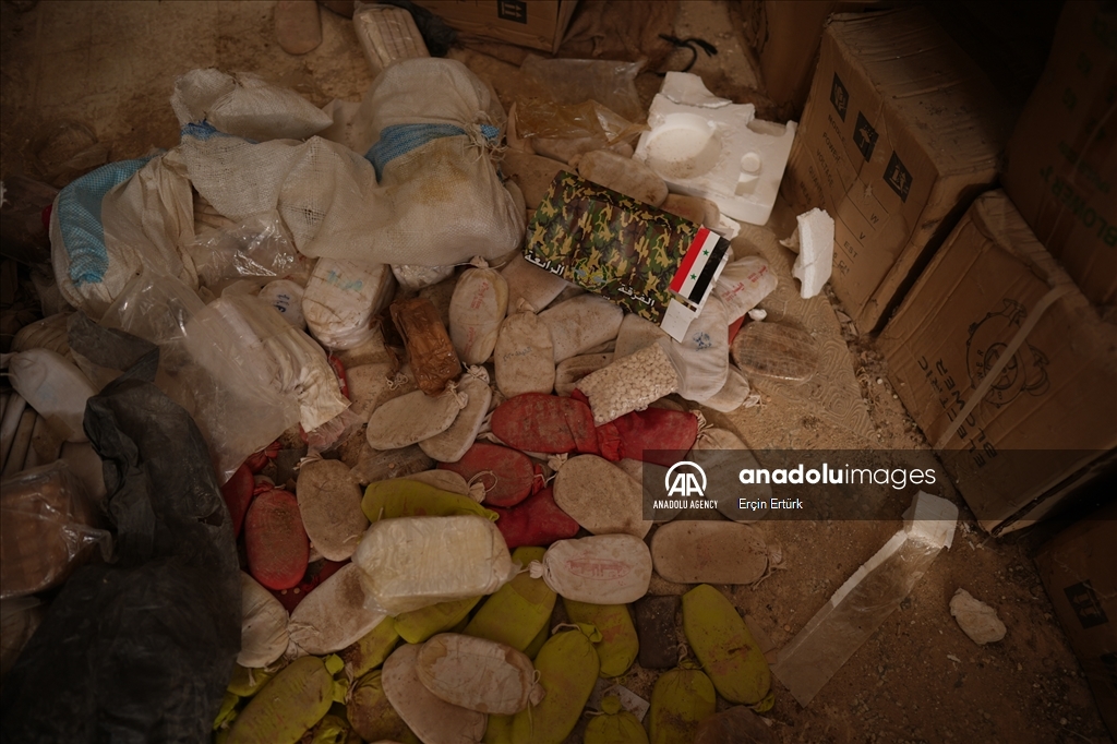 Anadolu captures largest drug depot of collapsed Assad regime in Syria 