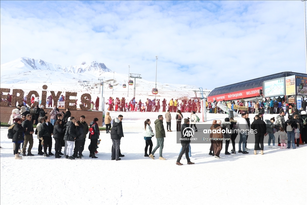 Di nava 45 rojan da zêdetir ji 850 kesî serdana Erciyesê kir