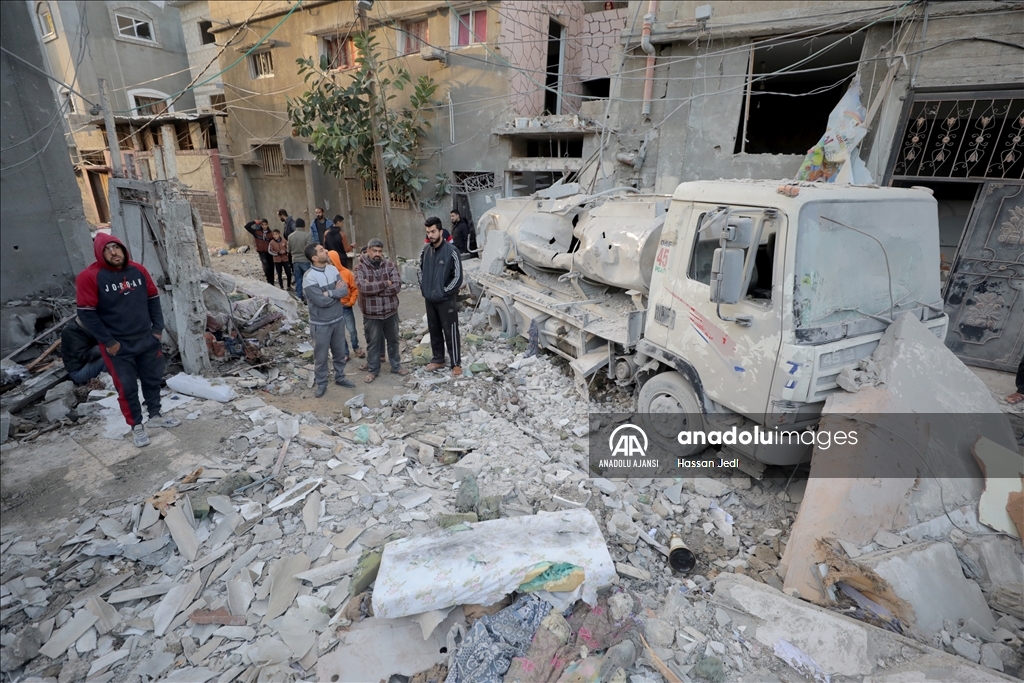 İsrail'in Nusayrat Mülteci Kampı'na düzenlediği saldırıda 7 kişi hayatını kaybetti