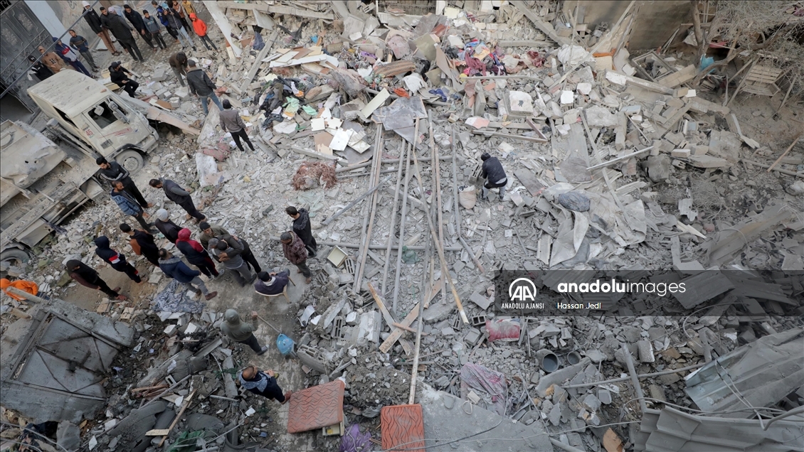 İsrail'in Nusayrat Mülteci Kampı'na düzenlediği saldırıda 7 kişi hayatını kaybetti